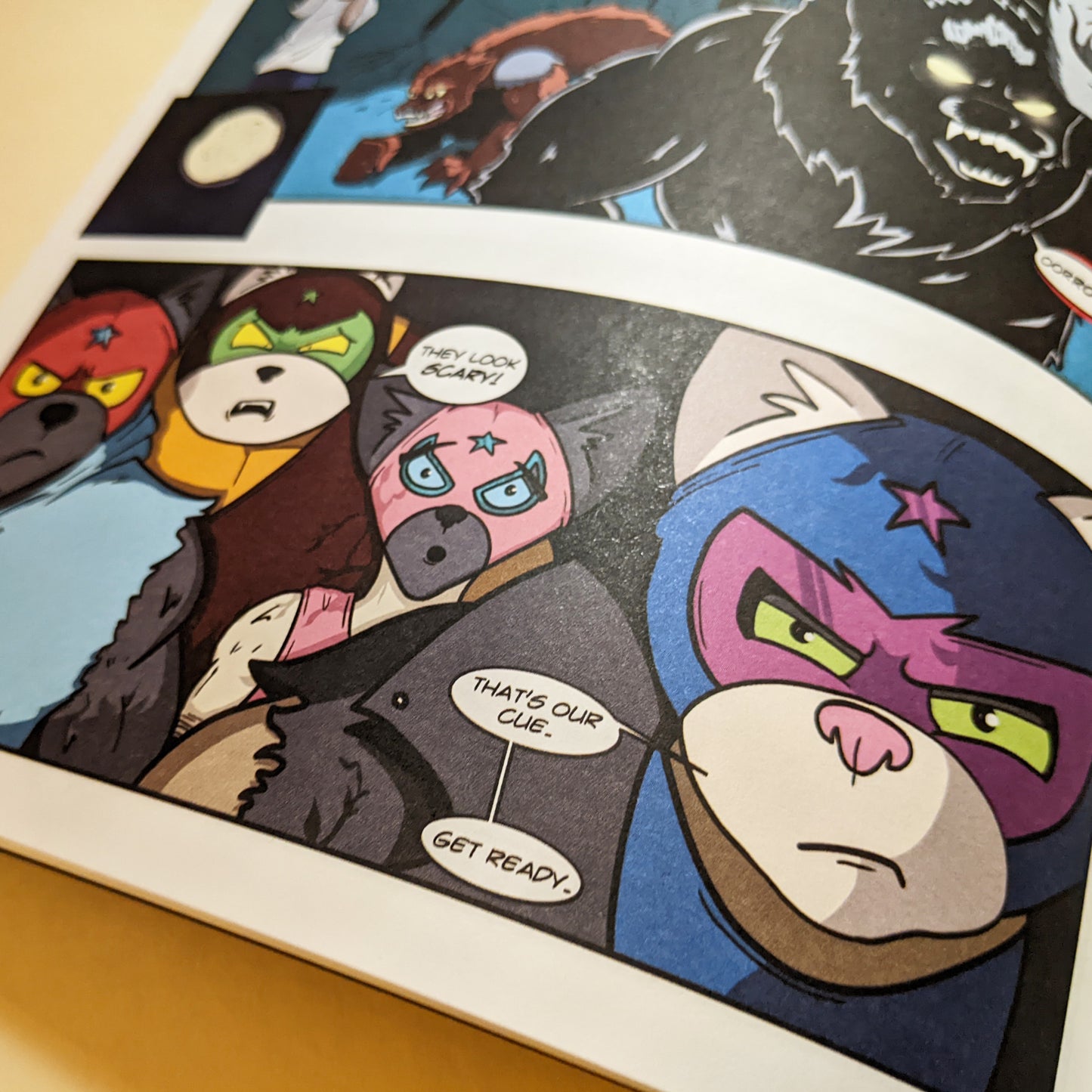 Super Lucha Cats Issue #2