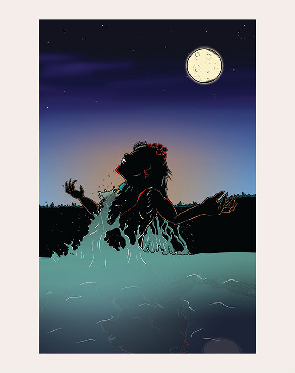 La Llorona Framed Print