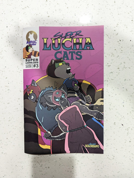 Super Lucha Cats Issue #3