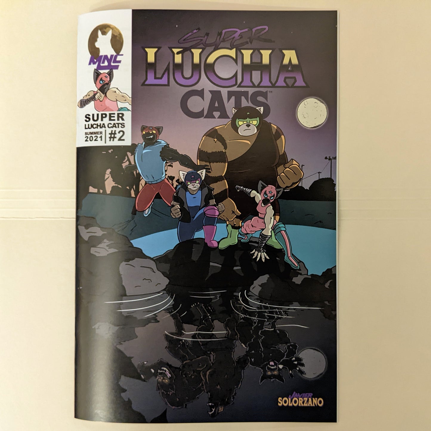 Super Lucha Cats Issue #2