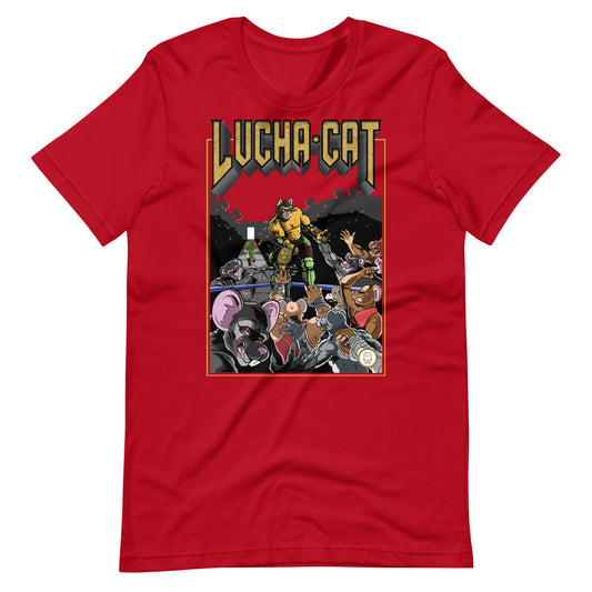 Lucha Cat Doomsday T-Shirt